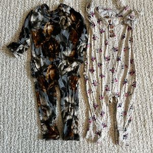 Set of 2 Posh Peanut Rompers